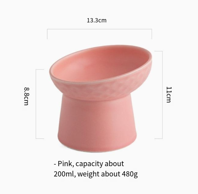 Ceramic Pet Bowl Set